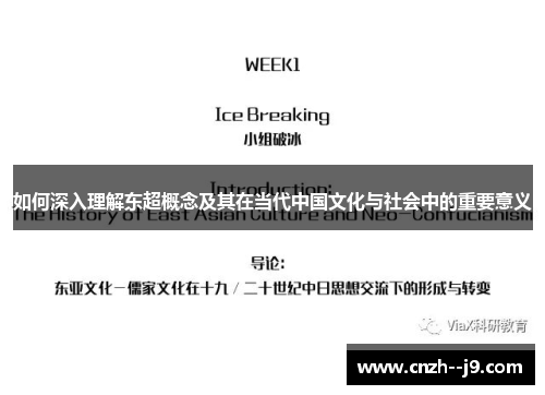 如何深入理解东超概念及其在当代中国文化与社会中的重要意义 如何深入理解东超概念及其在当代中国文化与社会中的重要意义